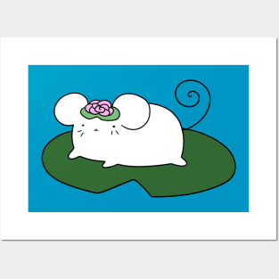 Lilypad Mouse Posters and Art